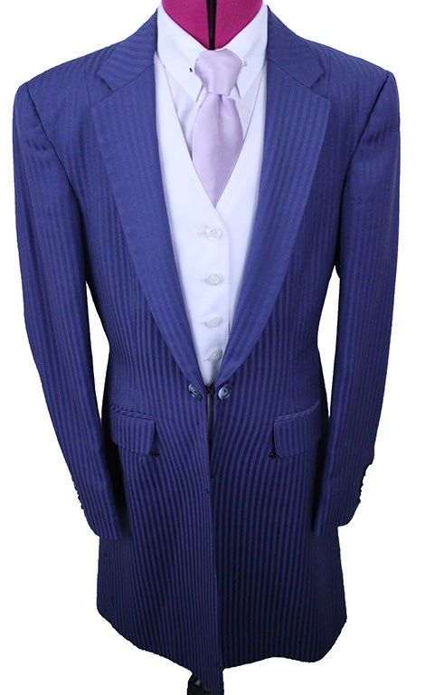 Day Suit Chavez Cadet Blue Shadow Stripe