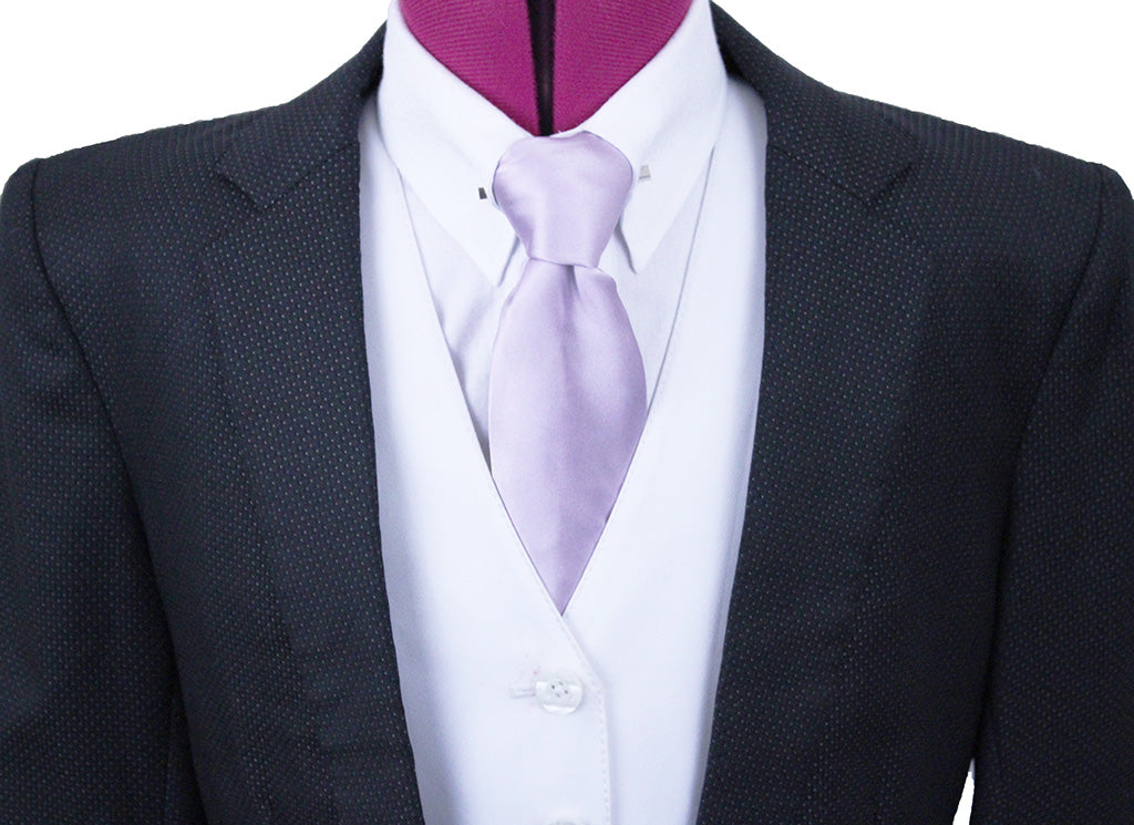 Day Suit Show Season Black with White Dot