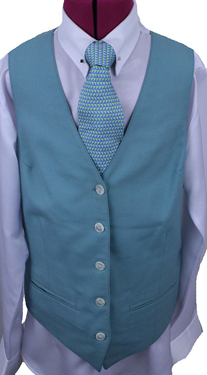 Vest Carl Meyers Aqua Blue