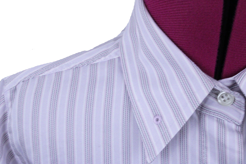 Shirt Sterling Pink with White Stripe