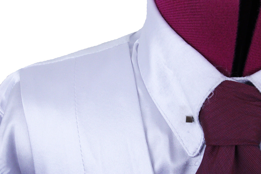 Shirt and Vest Combination Marsha DeArriaga White Sateen