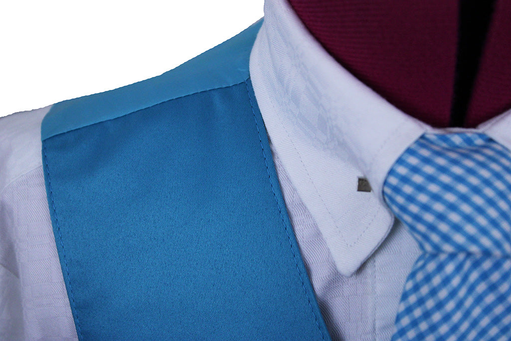 Vest Aqua Satin