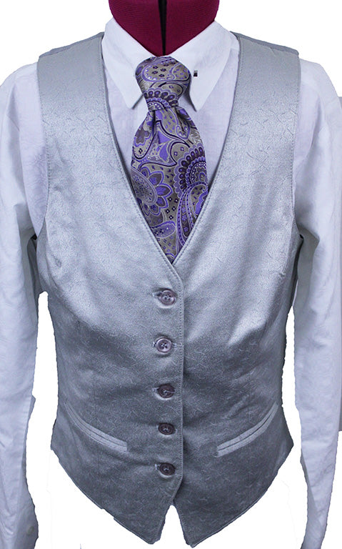 Vest Becker Brothers Silver Dash Sheen