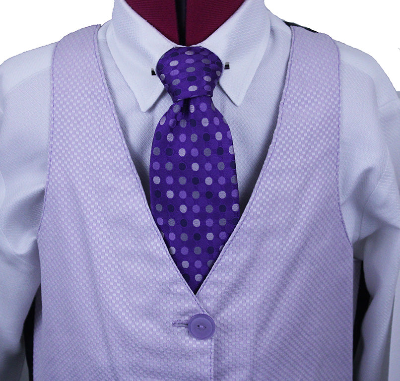 Vest Custom Light Purple Box Sheen