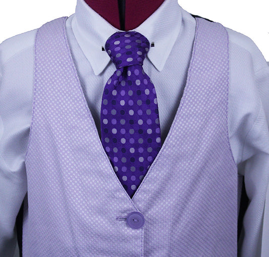 Vest Custom Light Purple Box Sheen