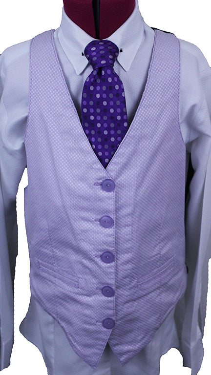 Vest Custom Light Purple Box Sheen