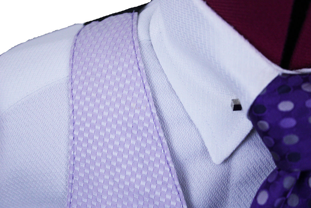 Vest Custom Light Purple Box Sheen