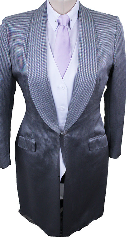 Day Coat Becker Brothers Silver Diamond Pattern