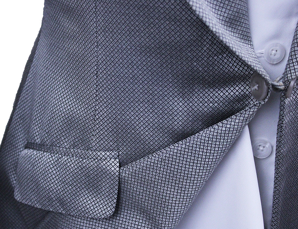 Day Coat Becker Brothers Silver Diamond Pattern