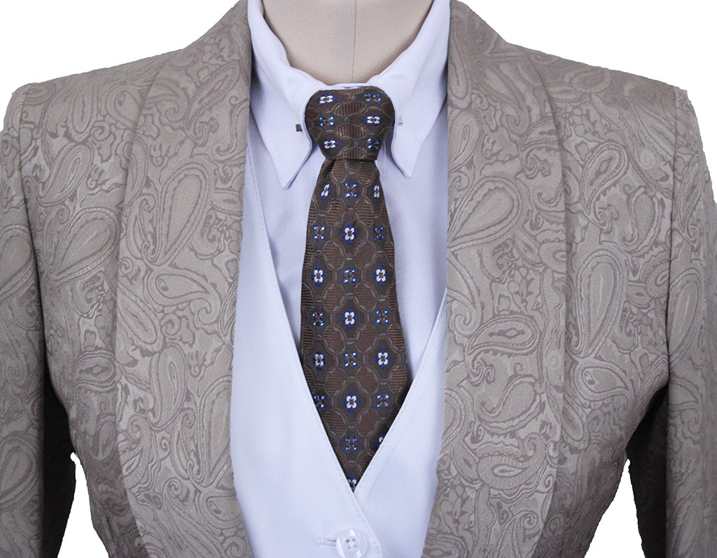 Day Coat Hawkewood Tan Paisley