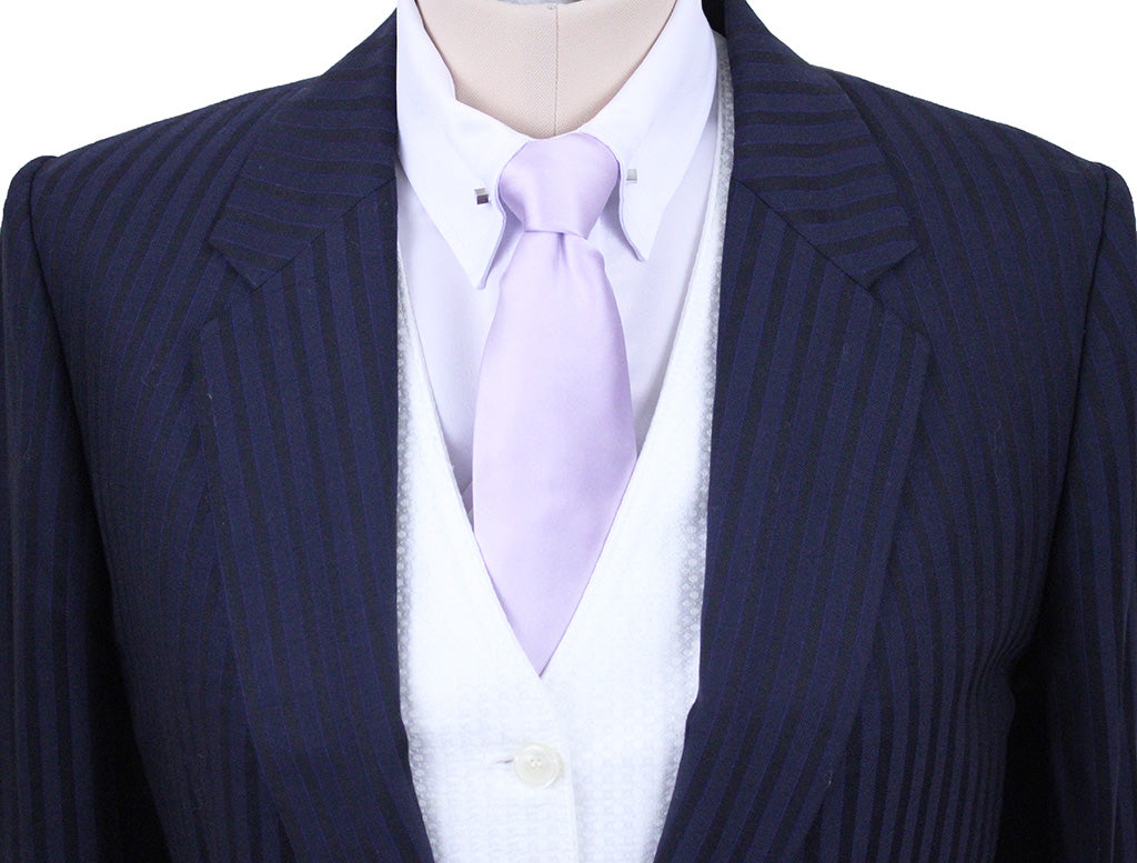 Day Suit Becker Brothers Navy Shadow Stripe