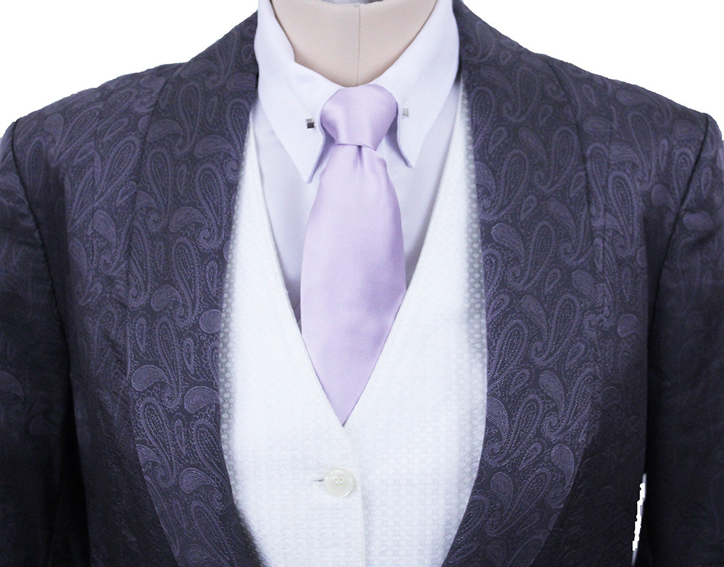 Day Coat Alden's Purple Paisley Day Coat