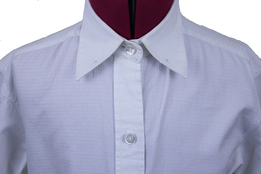 Shirt Becker Brothers White Geometric Sheen