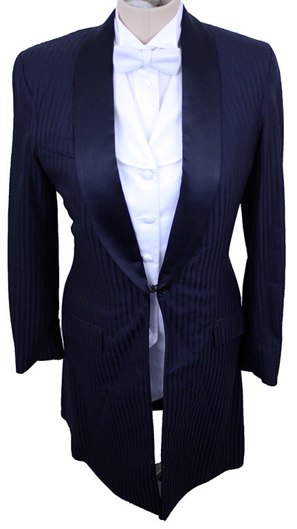 Formal Becker Brothers Navy Shadowstripe with TWO pair of jods
