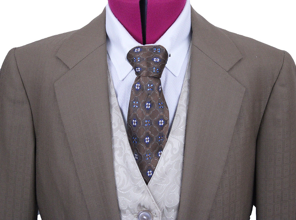 Day Suit Becker Brothers Kangaroo Shadow Square and Dot Sheen