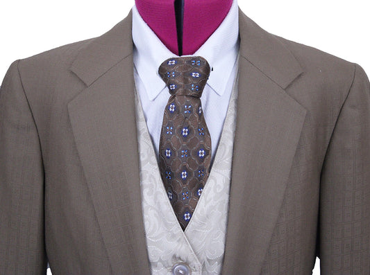 Day Suit Becker Brothers Kangaroo Shadow Square and Dot Sheen