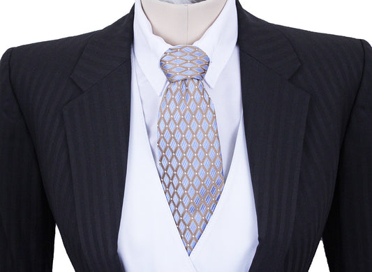 Day Suit Becker Brothers Brown Shadow Stripe with Rust Pinstripe