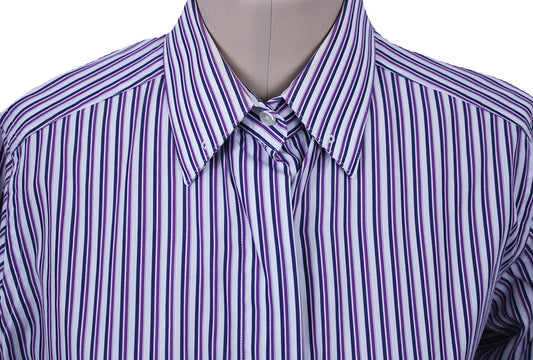 Shirt Chavez Purple Stripe