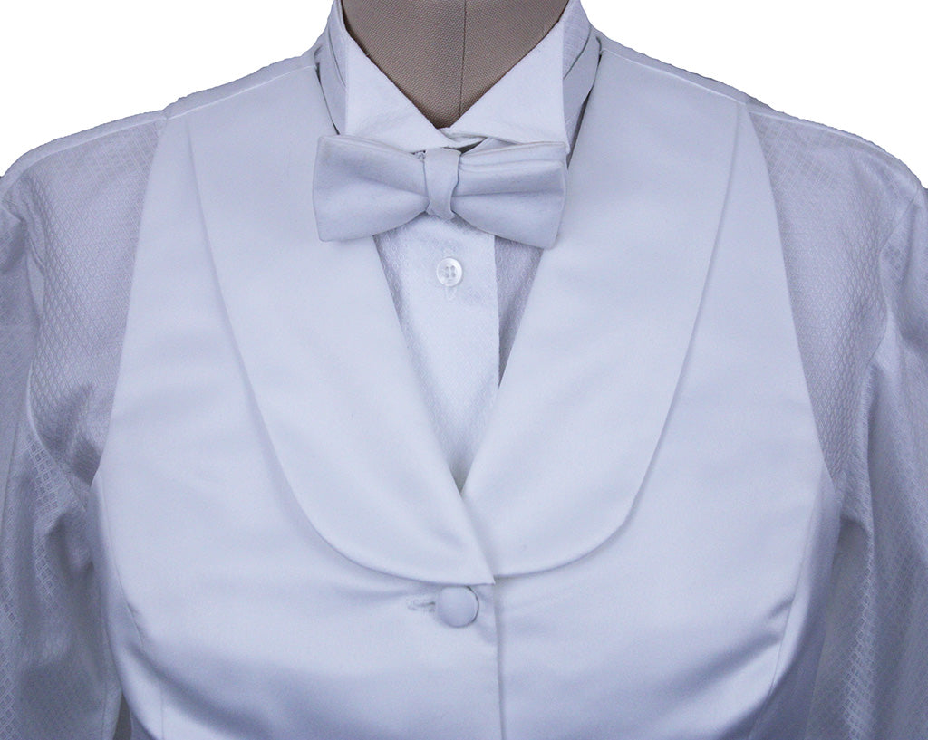 Formal Set Custom White Satin