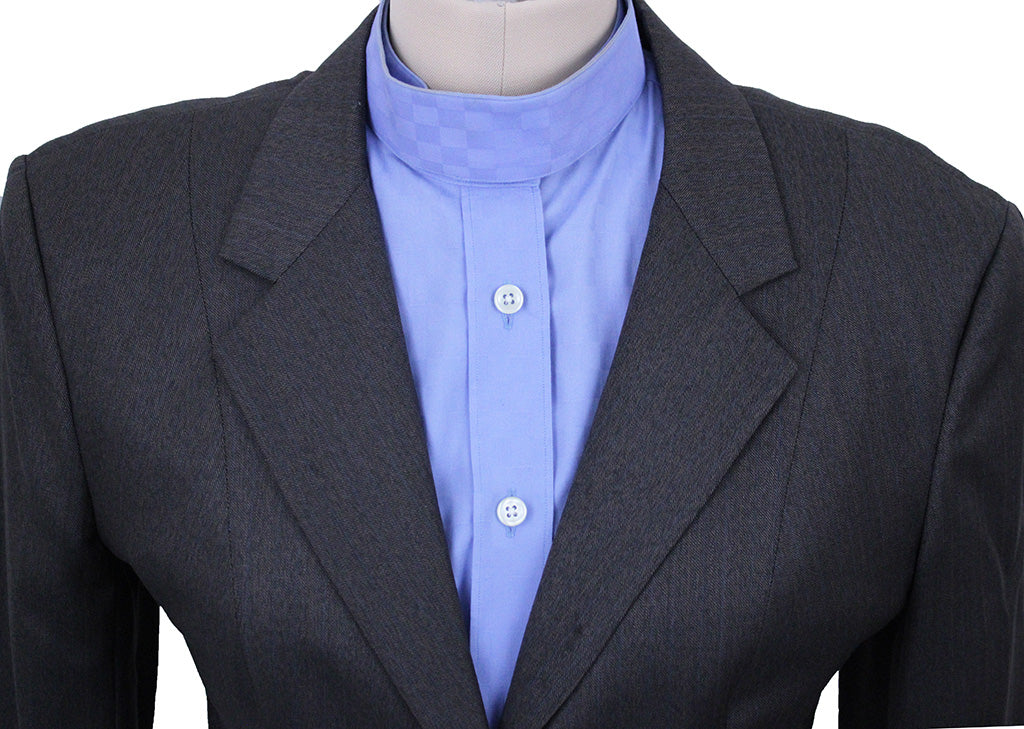 Hunt Coat LeCheval Brown with Rust Pinstripe
