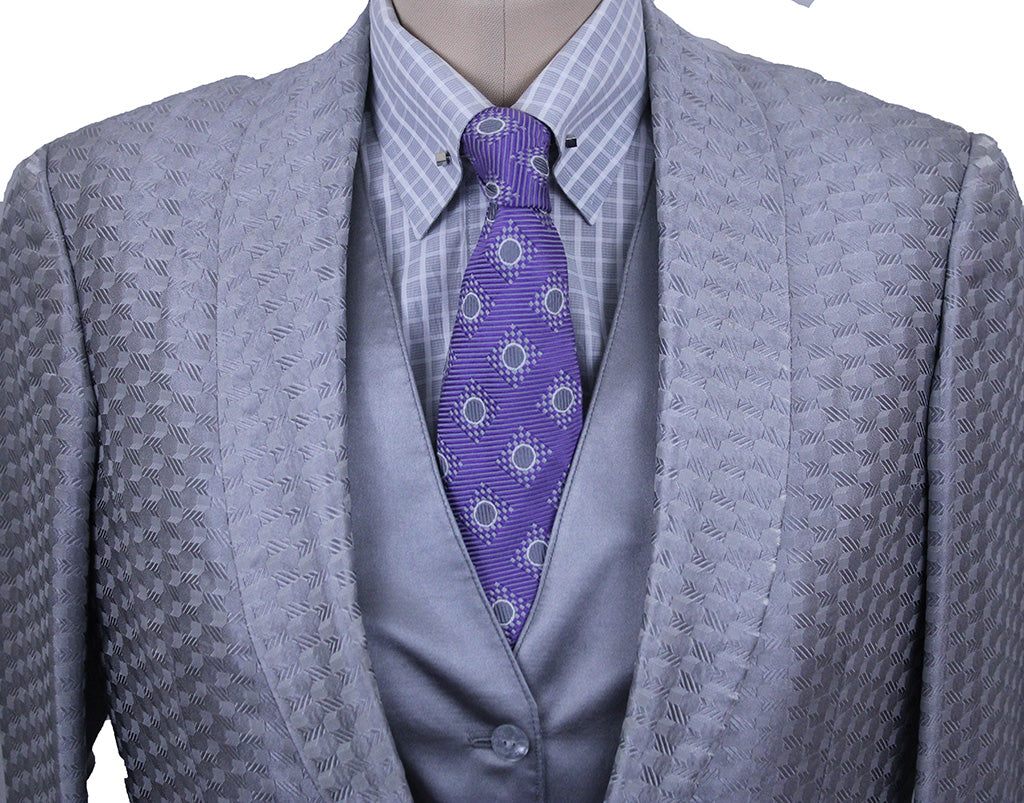 Day Coat DeRegnaucourt Silver Geometric