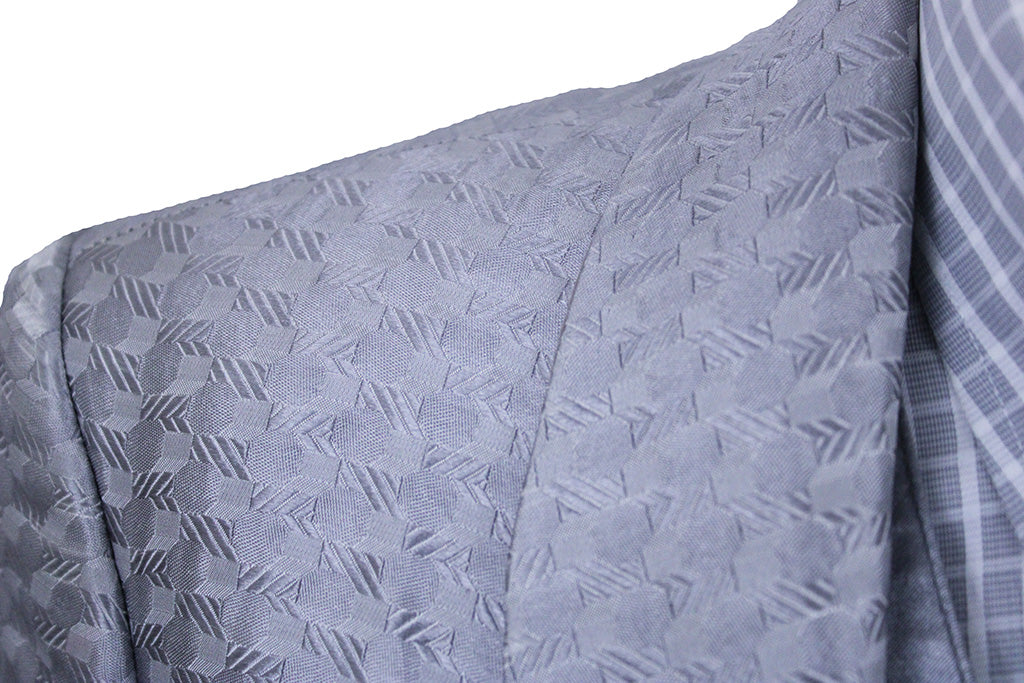 Day Coat DeRegnaucourt Silver Geometric