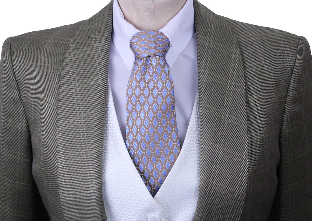 Day Coat Becker Brothers Gold Windowpane