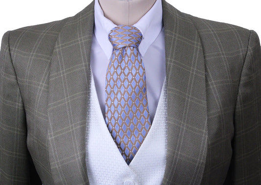Day Coat Becker Brothers Gold Windowpane