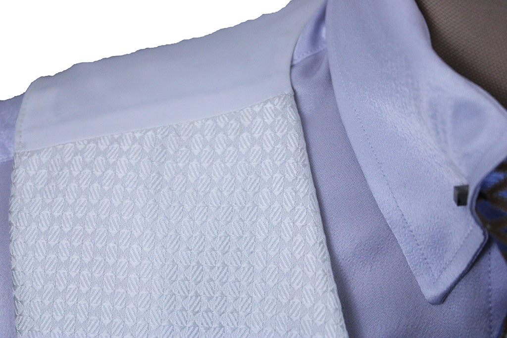 Vest Frierson Honey Comb White Sheen