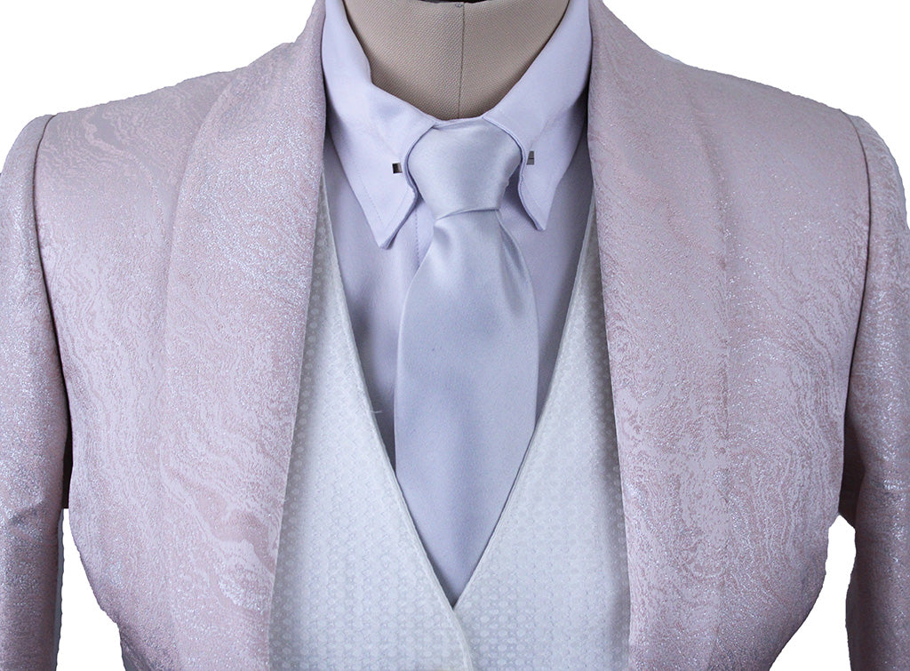 BRAND NEW! DK Ride Pink and Silver Shimmer Brocade