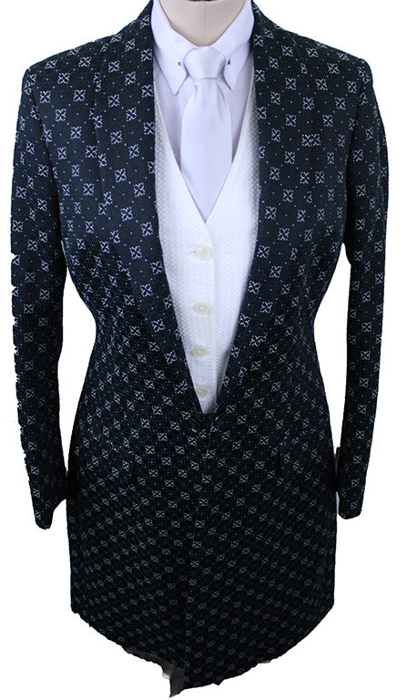BRAND NEW! DK Ride Black with Emerald and White Floral Medallion