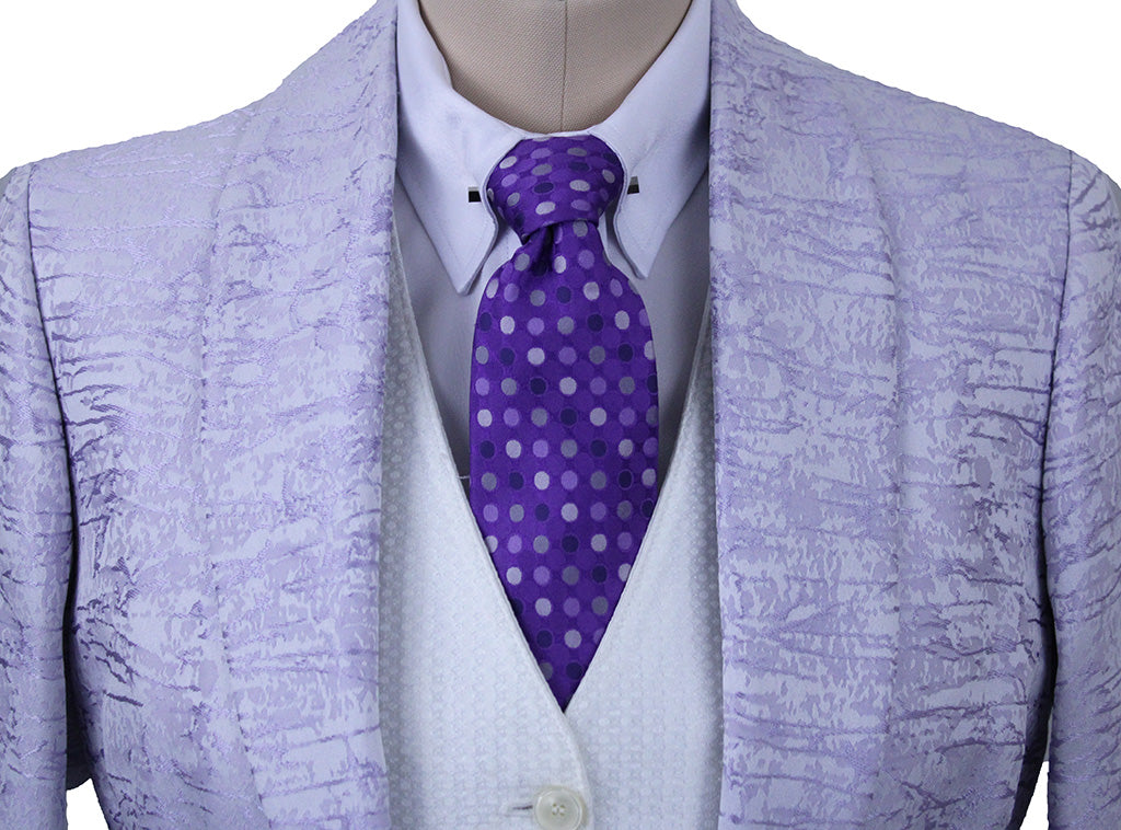 BRAND NEW! DK Ride Lavender Stripe Brocade