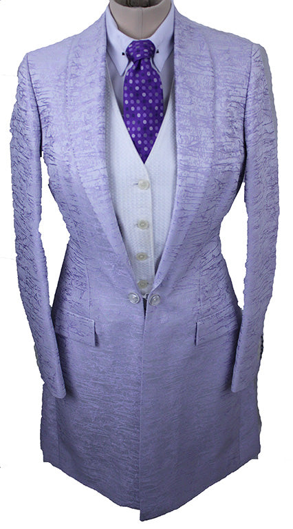 BRAND NEW! DK Ride Lavender Stripe Brocade