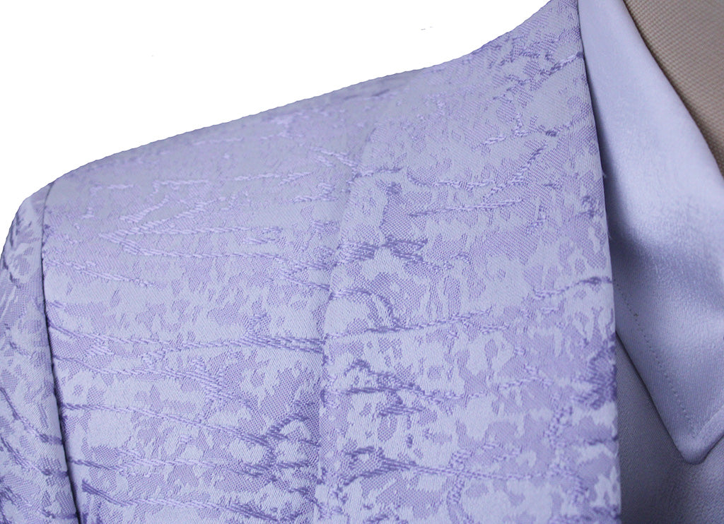 BRAND NEW! DK Ride Lavender Stripe Brocade