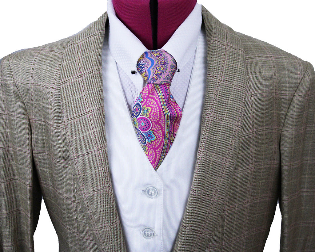 Day Coat Becker Brothers Gold Windowpane