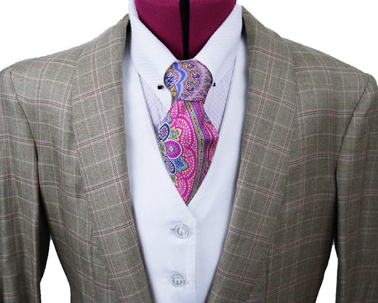 Day Coat Becker Brothers Gold Windowpane