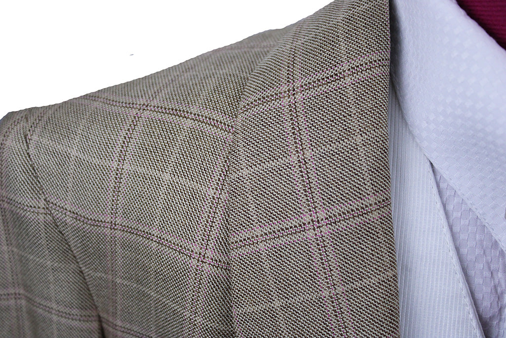 Day Coat Becker Brothers Gold Windowpane