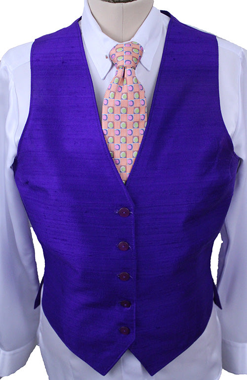 Vest BRB Purple Silk