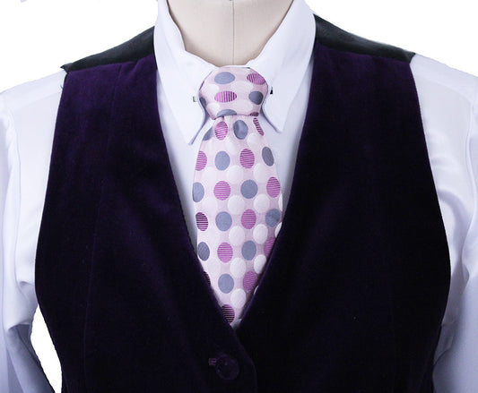 Vest Chavez Purple Suede