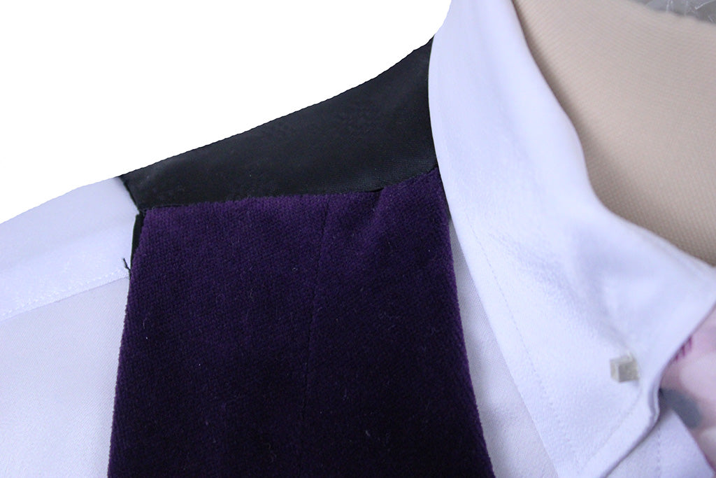 Vest Chavez Purple Suede