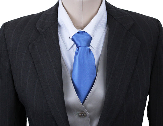 Day Suit Country Side Brown Pinstripe