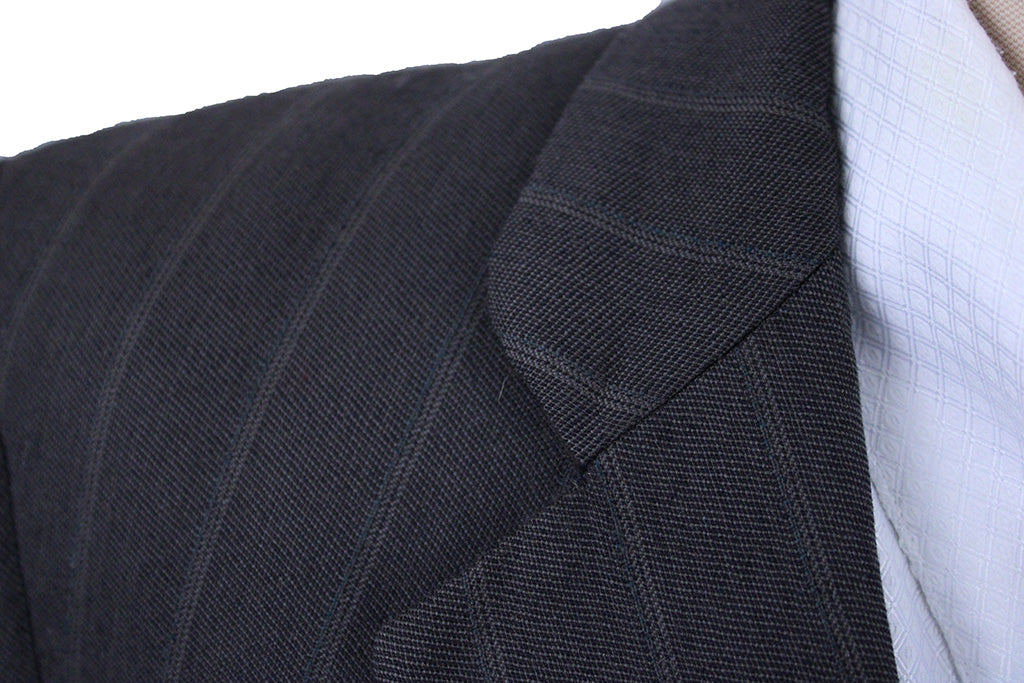Day Suit Country Side Brown Pinstripe