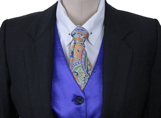 Day Suit Carl Meyers Brown with Blue Windowpane