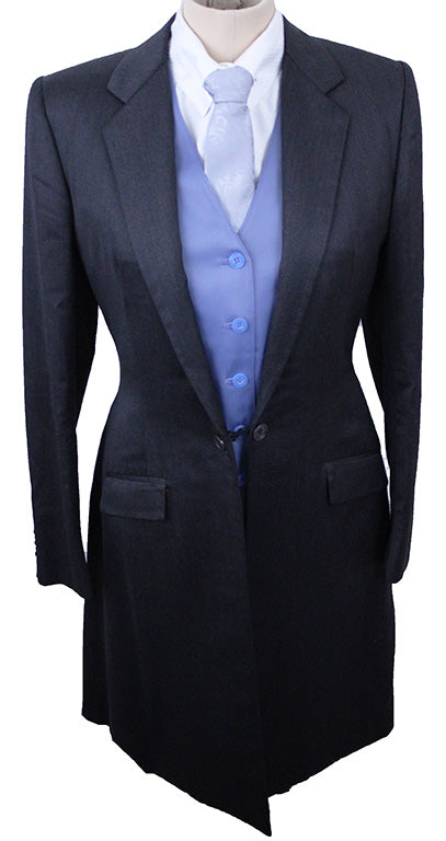 Day Suit Becker Brothers Charcoal Sheen with TWO Jods