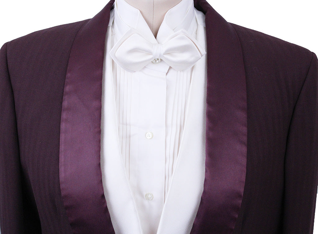 Formal Show Season Burgundy Shadow Stripe