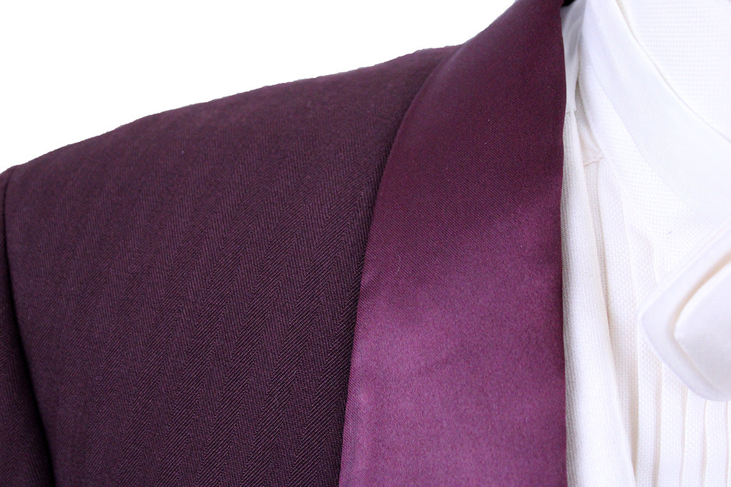 Formal Show Season Burgundy Shadow Stripe