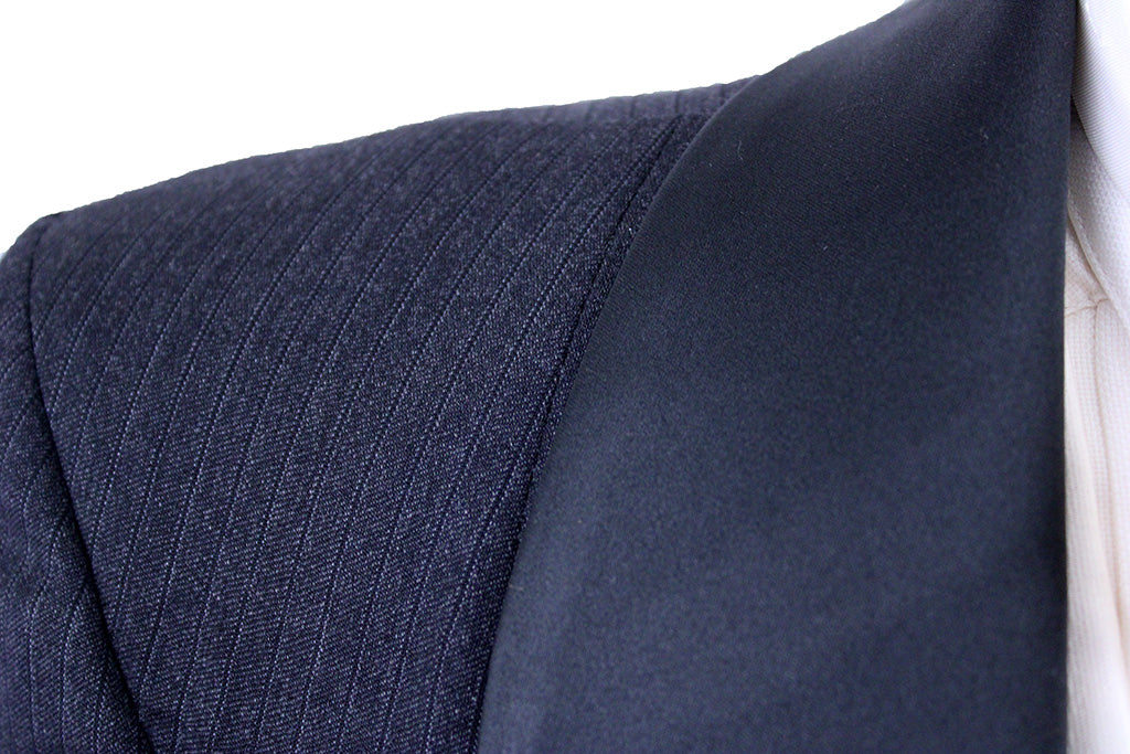 Formal Chavez Charcoal with Black Pinstripe
