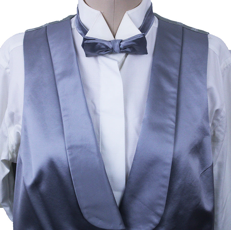 Formal Set Becker Brothers Silver Satin