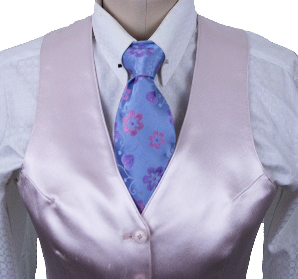 Vest DeRegnaucourt Pale Pink Satin