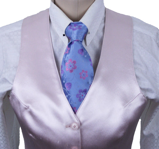 Vest DeRegnaucourt Pale Pink Satin